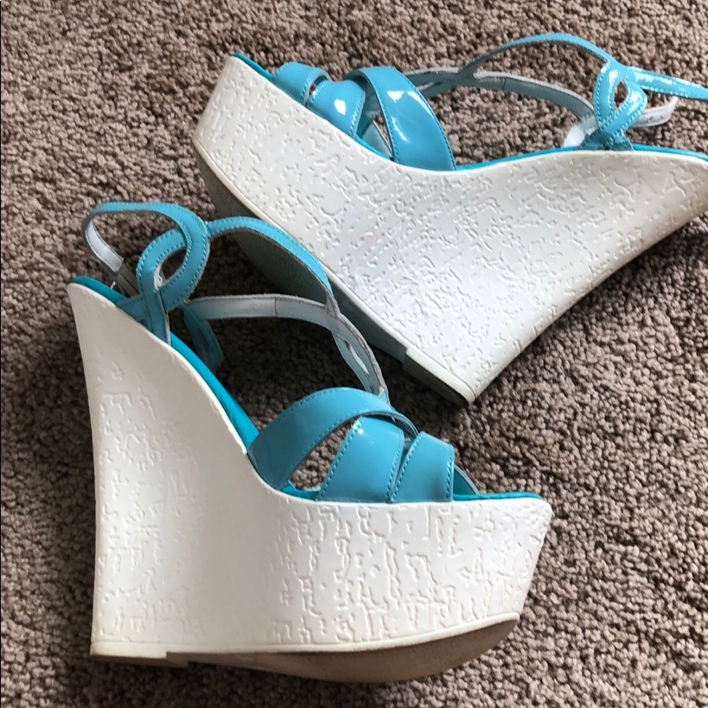 Blue wedges. - Picture 3 of 5